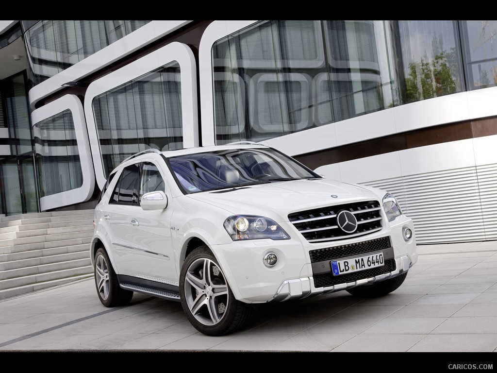 Mercedes-Benz ML 63 AMG  - Front Angle 