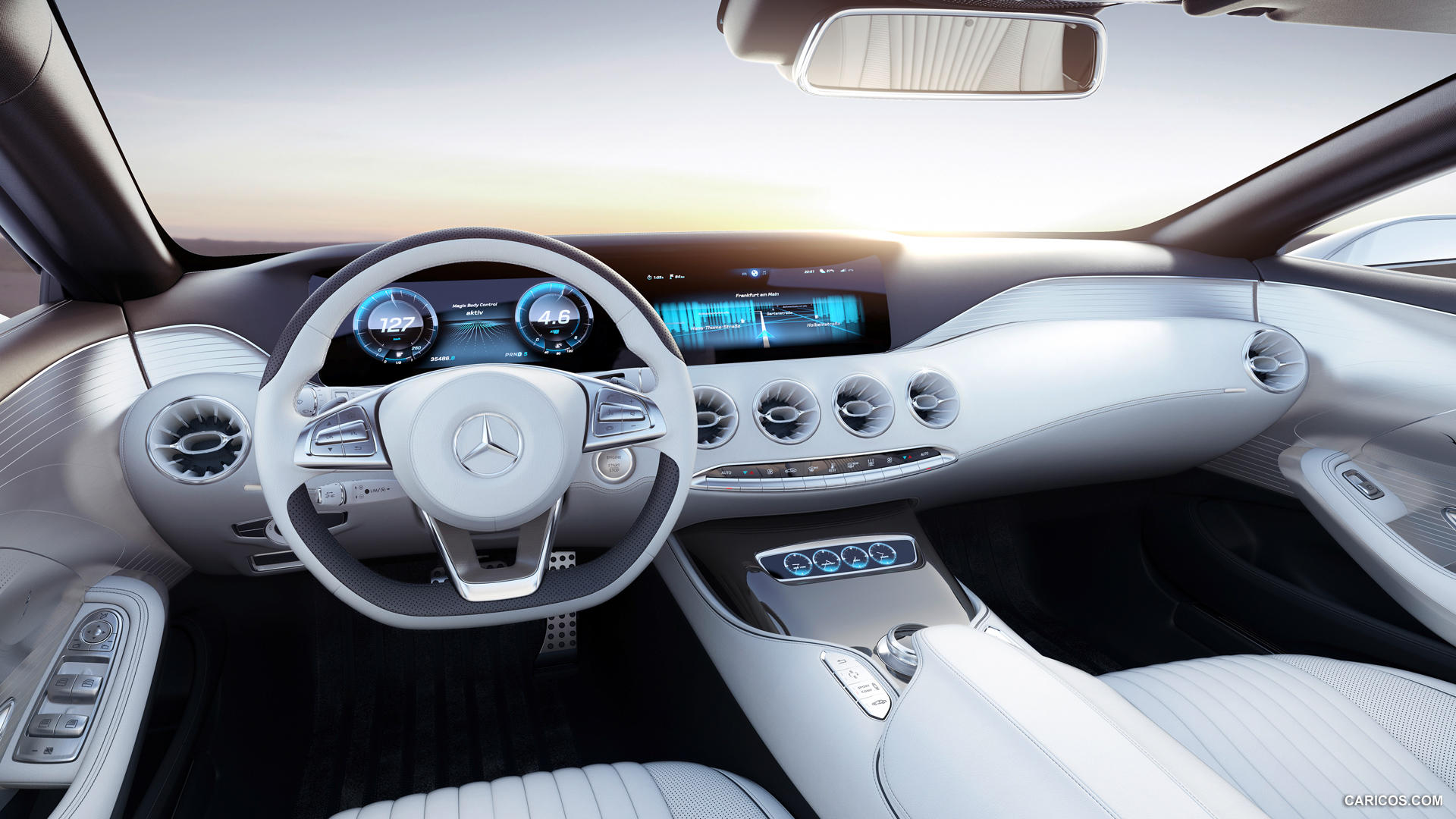 Mercedes-Benz S-Class Coupe Concept (2013)  - Interior, #29 of 58