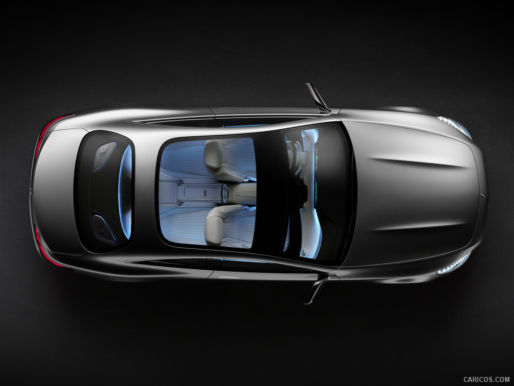 Mercedes-Benz S-Class Coupe Concept (2013) Panoramic Roof - Top