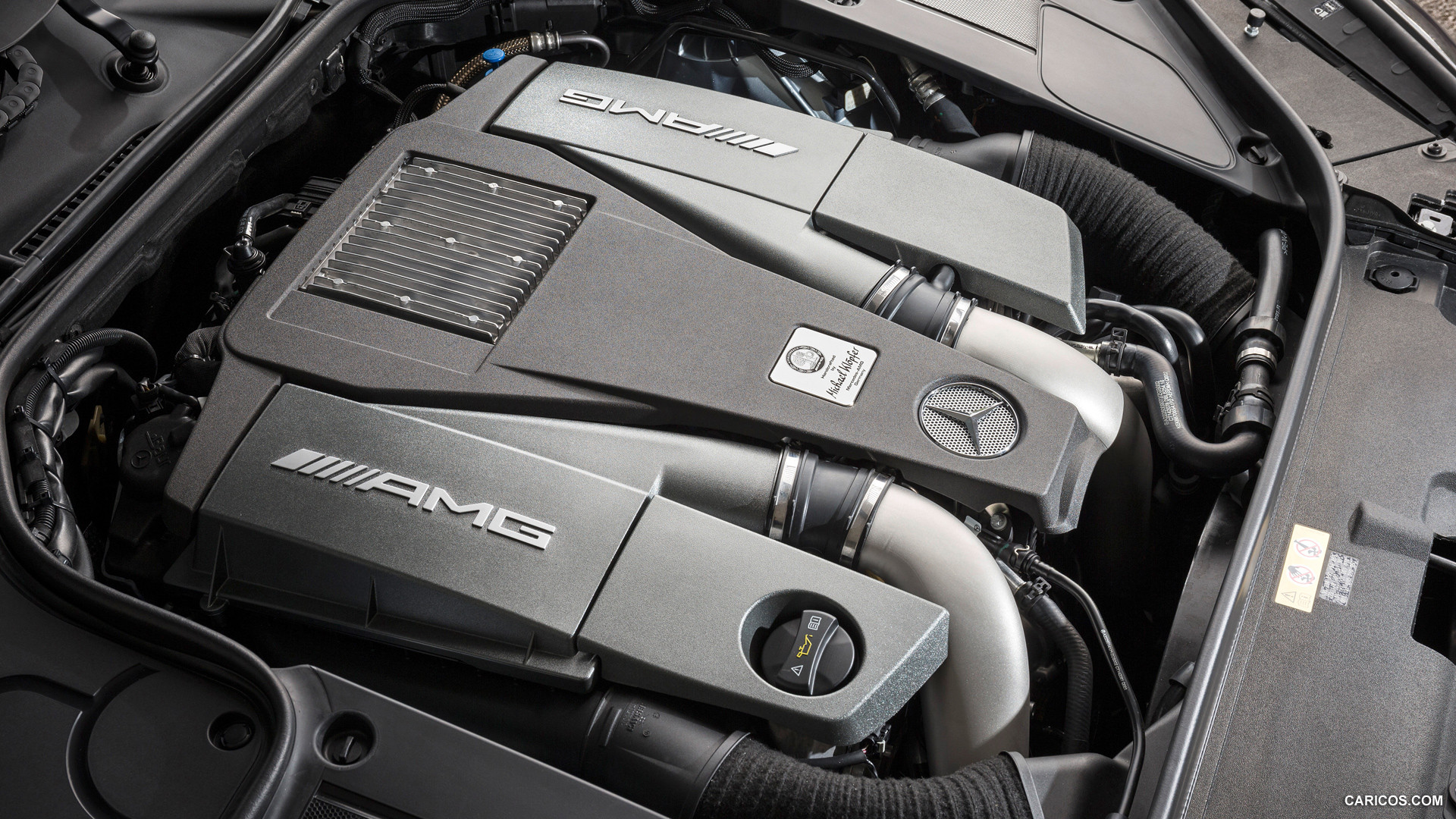 Mercedes-Benz S63 AMG W222 (2014)  - Engine, #58 of 102