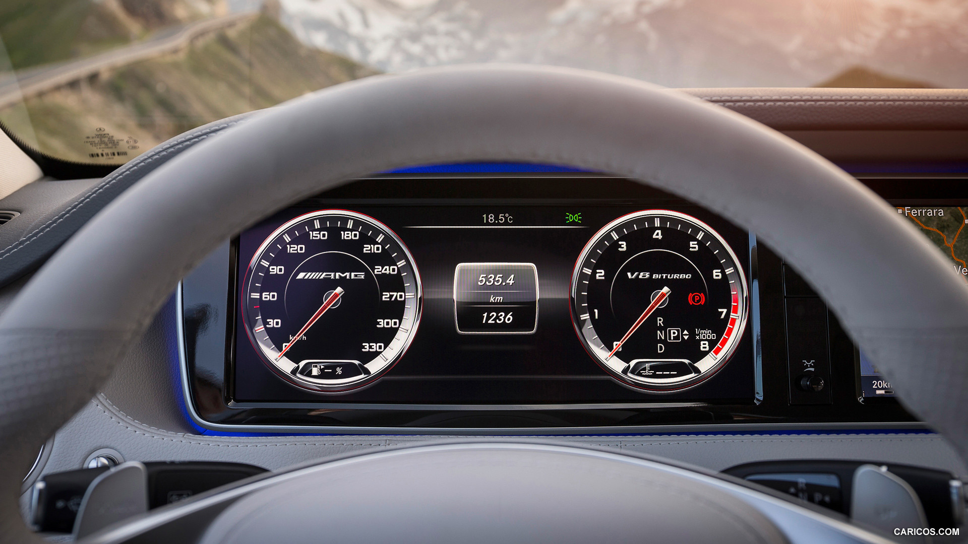 Mercedes-Benz S63 AMG W222 (2014)  - Instrument Cluster, #39 of 102