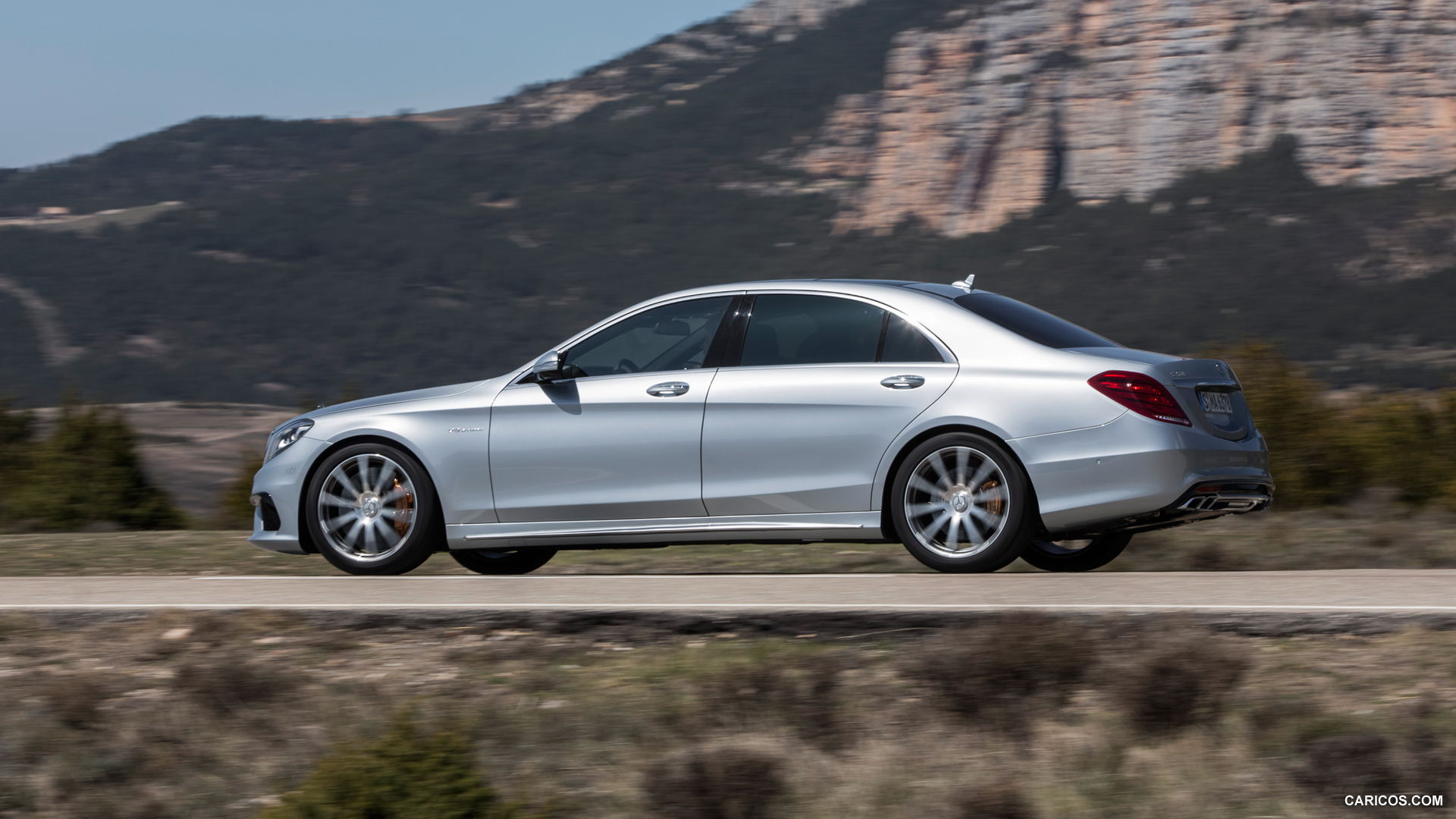 Mercedes-Benz S63 AMG W222 (2014)  - Side, #9 of 102