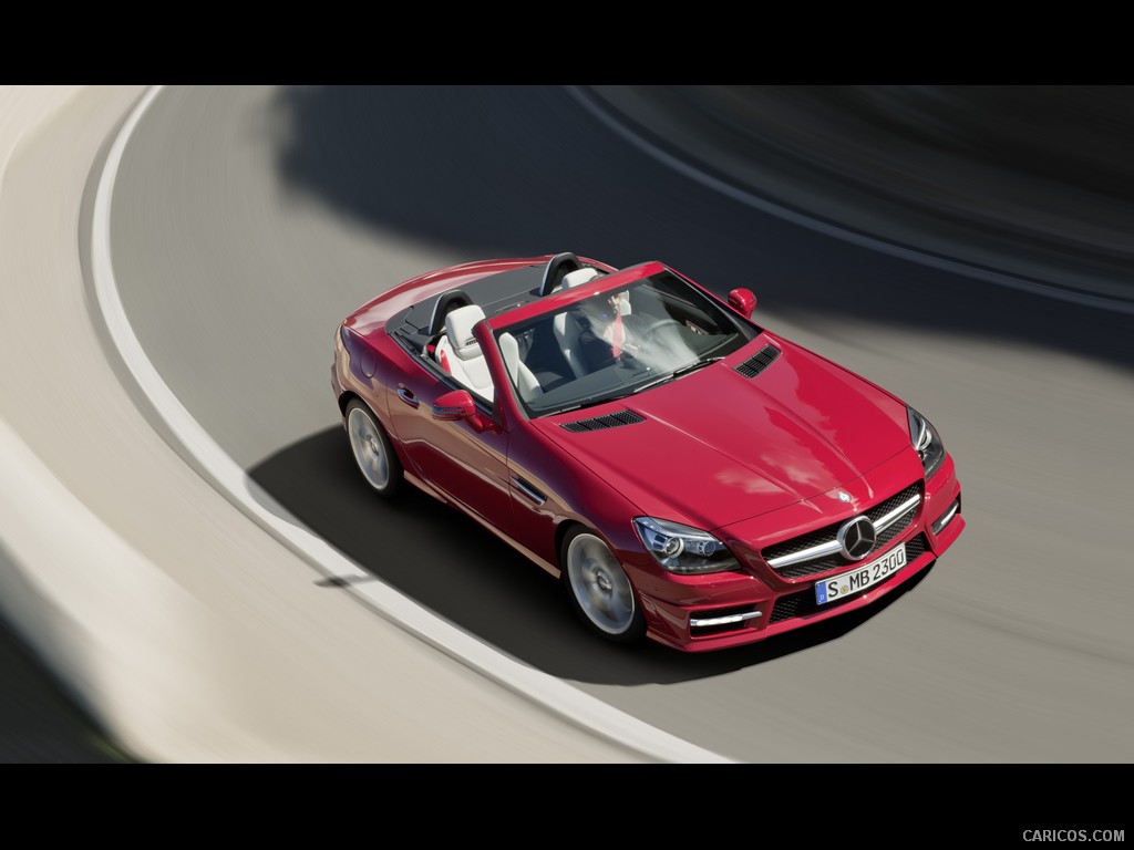 Mercedes-Benz SLK (2012)  - Front Right Quarter 