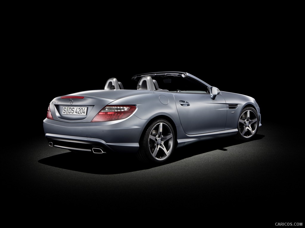 Mercedes-Benz SLK (2012)  - Rear Right Quarter 