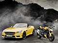 Mercedes-Benz SLK 55 AMG and Ducati Streetfighter 848 - 
