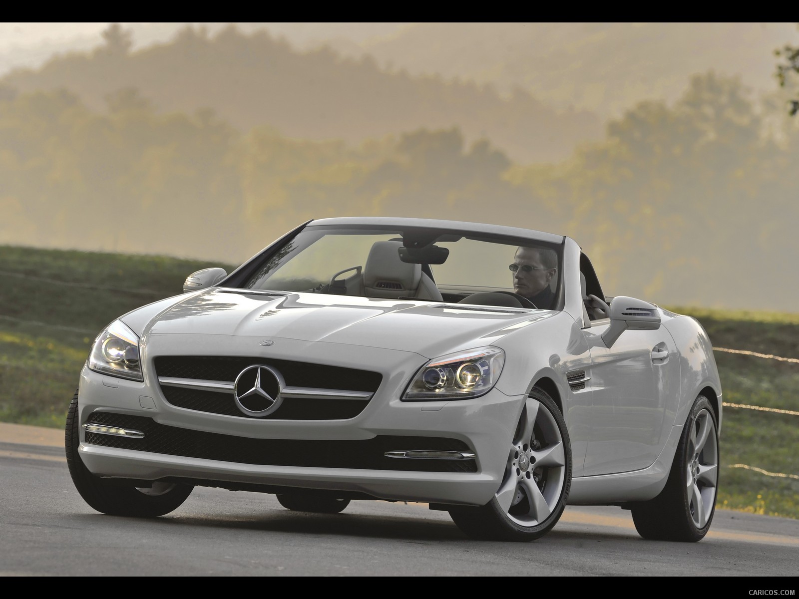 Mercedes-Benz SLK350 (2012) - Front | Caricos