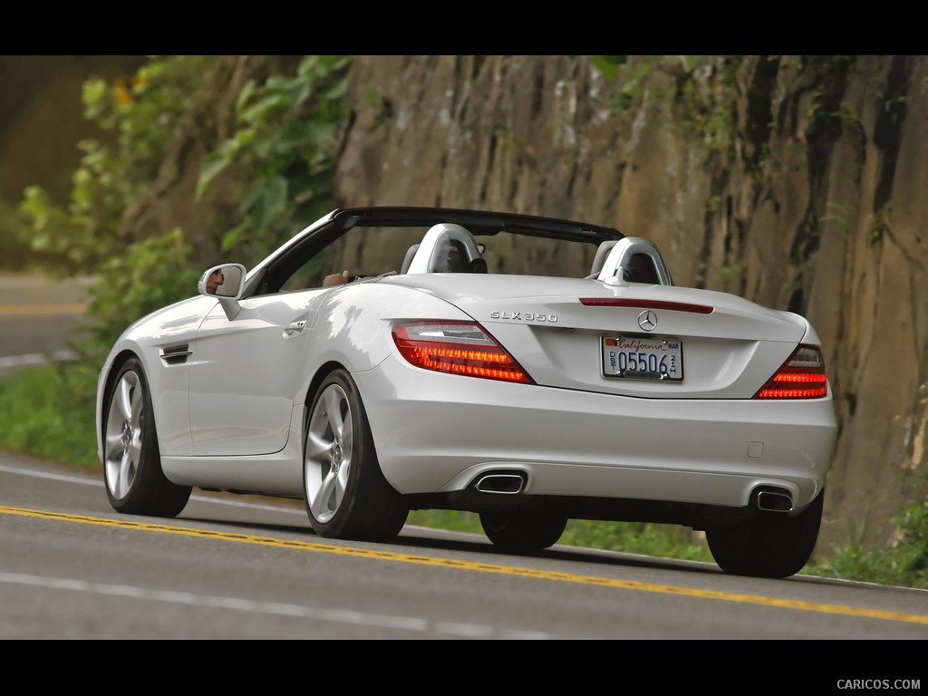 Mercedes-Benz SLK350 (2012)  - Rear 