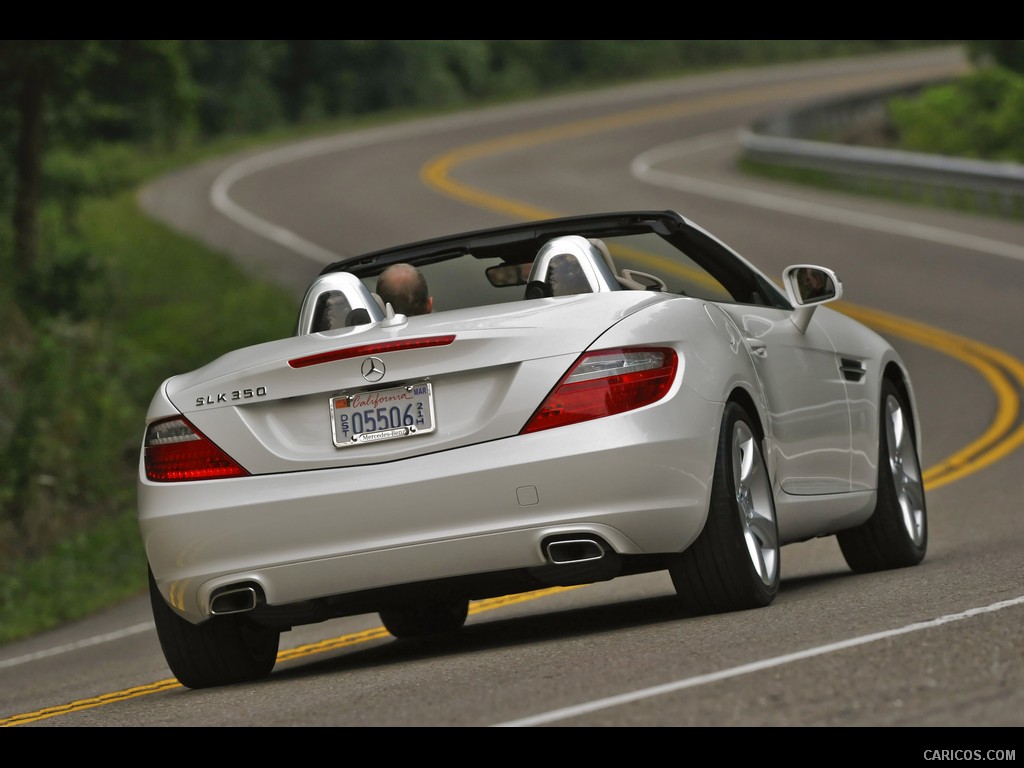 Mercedes-Benz SLK350 (2012)  - Rear 