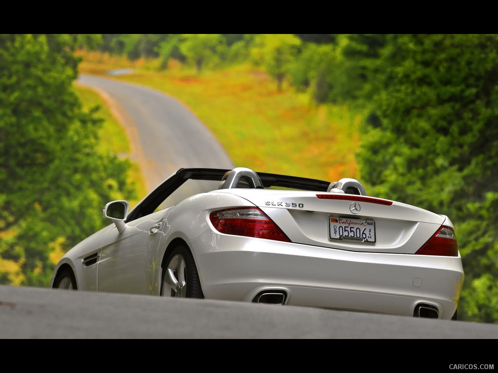 Mercedes-Benz SLK350 (2012)  - Rear 