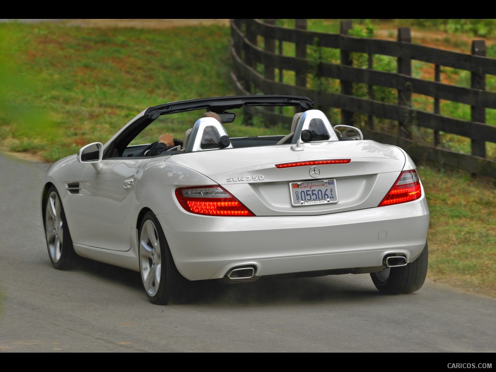 Mercedes-Benz SLK350 (2012)  - Rear 