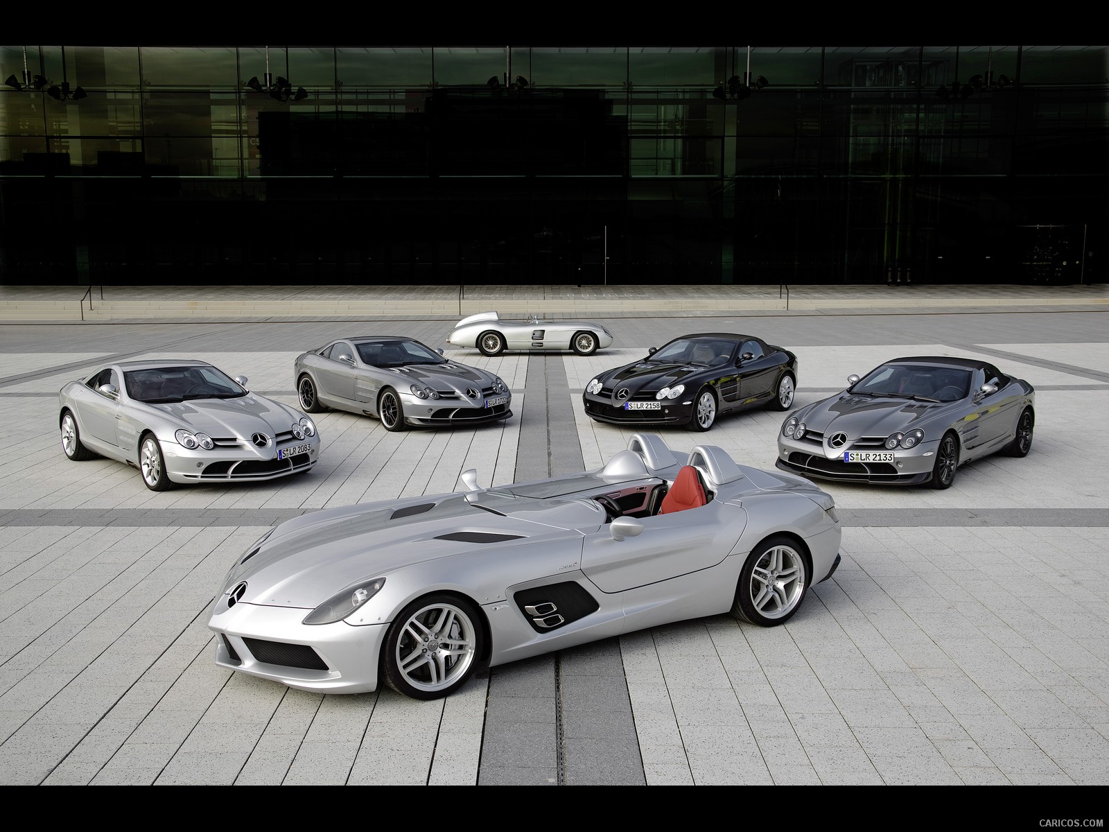 Mercedes-Benz SLR Stirling Moss and MB Lineup - , #52 of 54