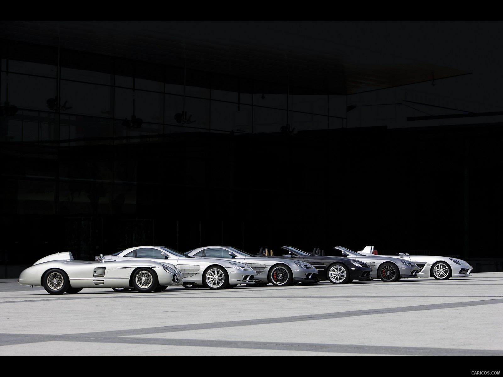 Mercedes-Benz SLR Stirling Moss and MB Lineup - , #53 of 54