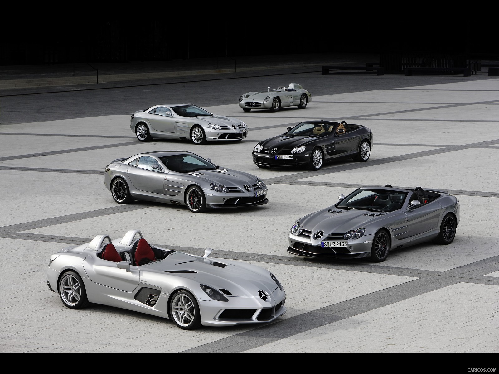 Mercedes-Benz SLR Stirling Moss and MB Lineup - , #54 of 54
