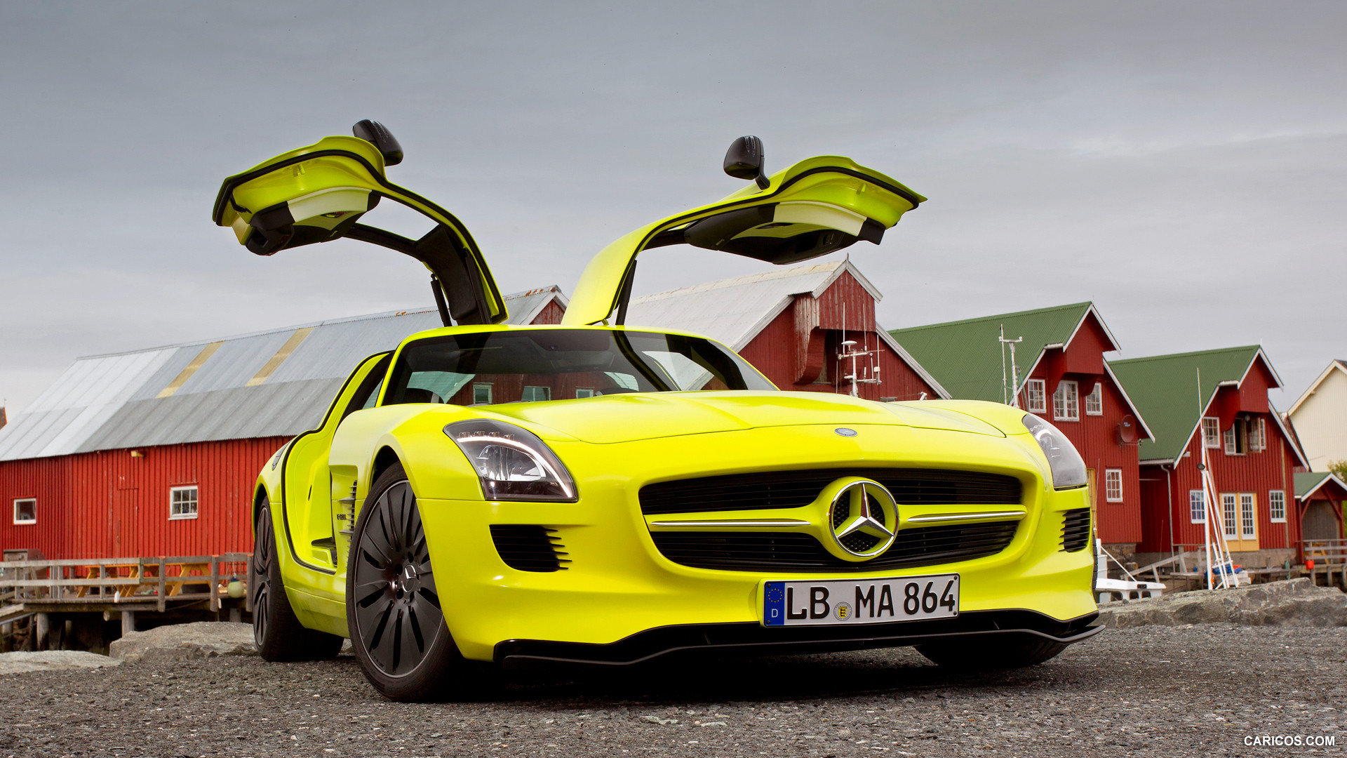 Mercedes-Benz SLS AMG E-CELL Concept  - Front, #1 of 60