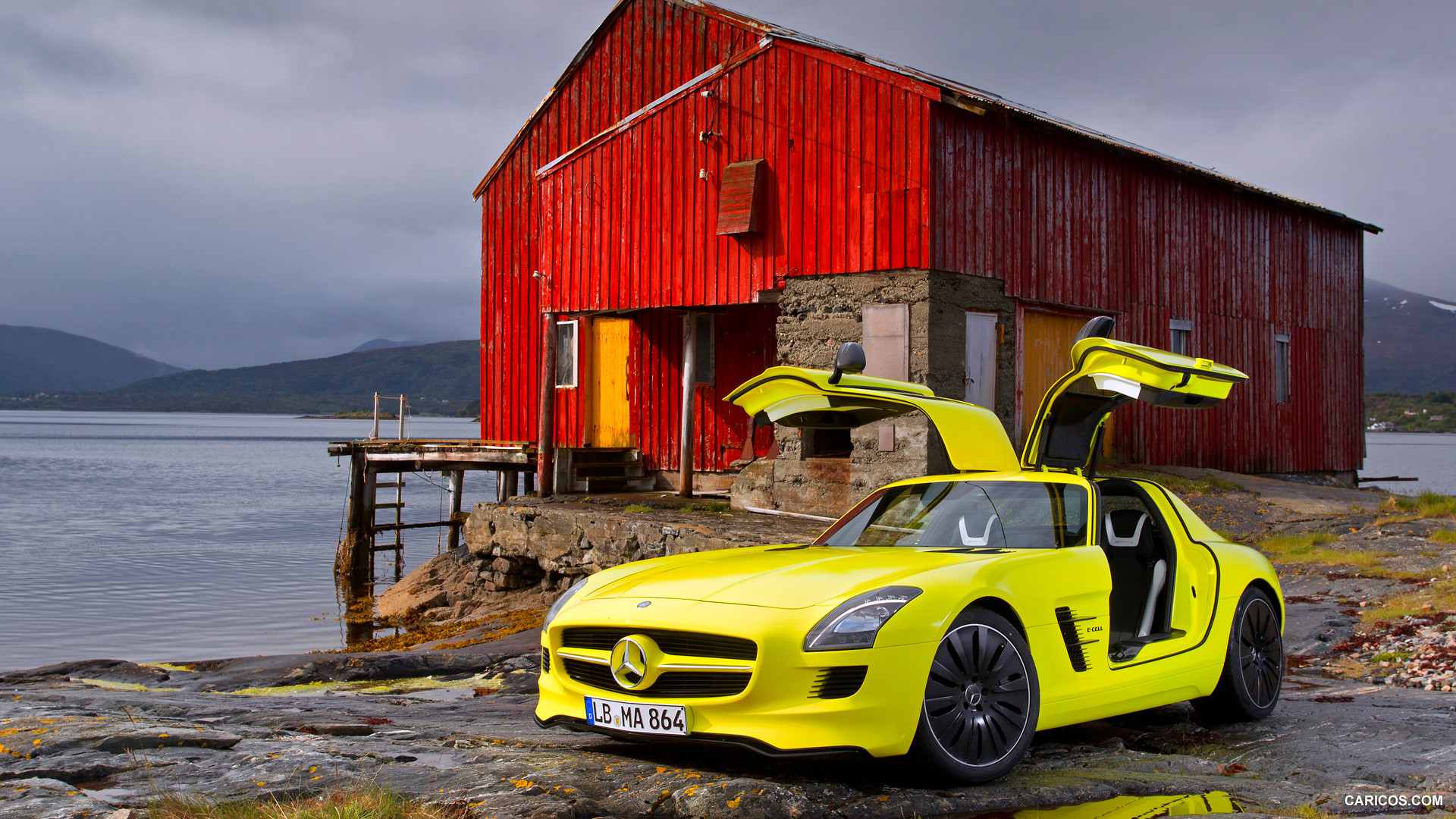 Mercedes-Benz SLS AMG E-CELL Concept  - Front, #4 of 60