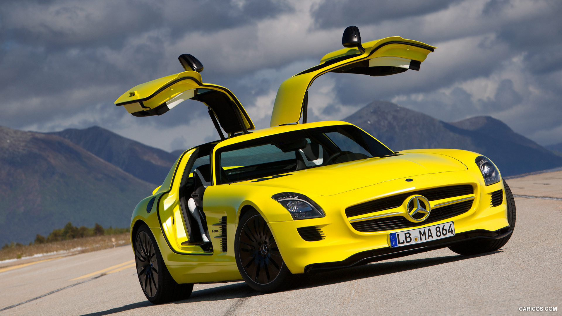 Mercedes-Benz SLS AMG E-CELL Concept  - Front, #13 of 60