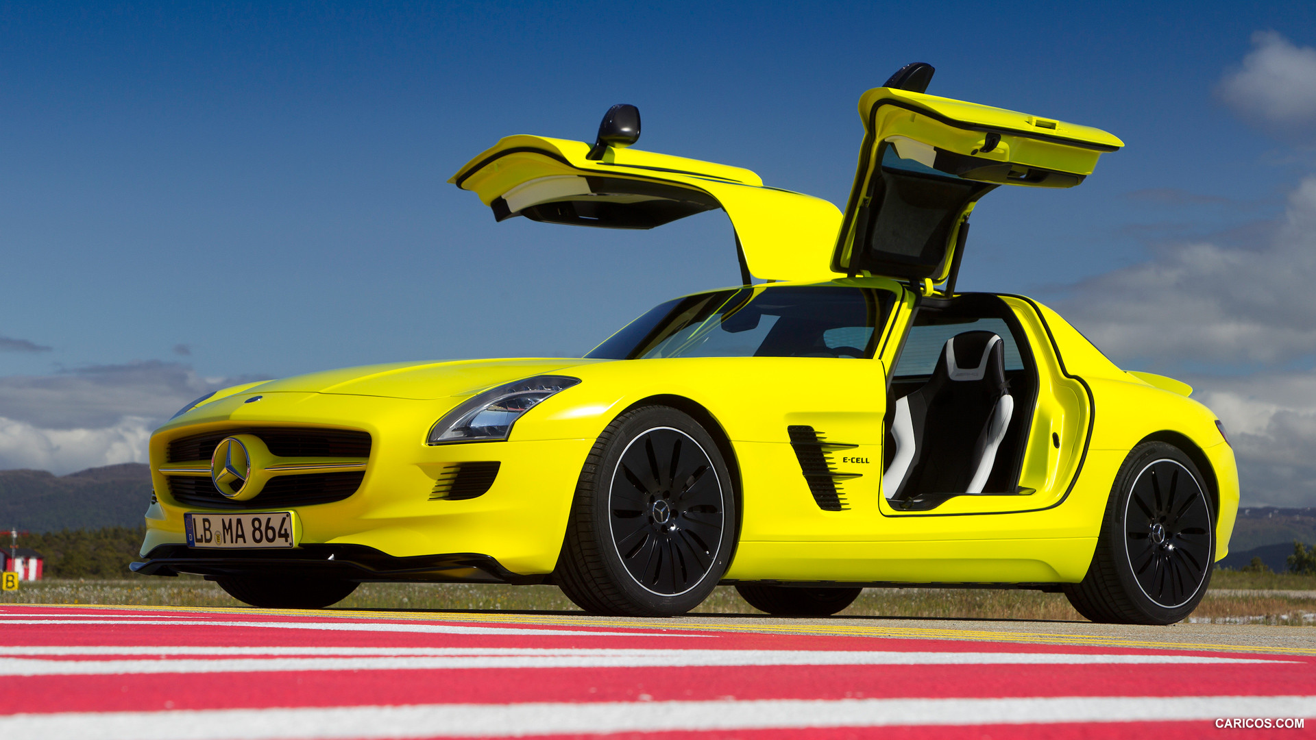Mercedes-Benz SLS AMG E-CELL Concept  - Front, #19 of 60