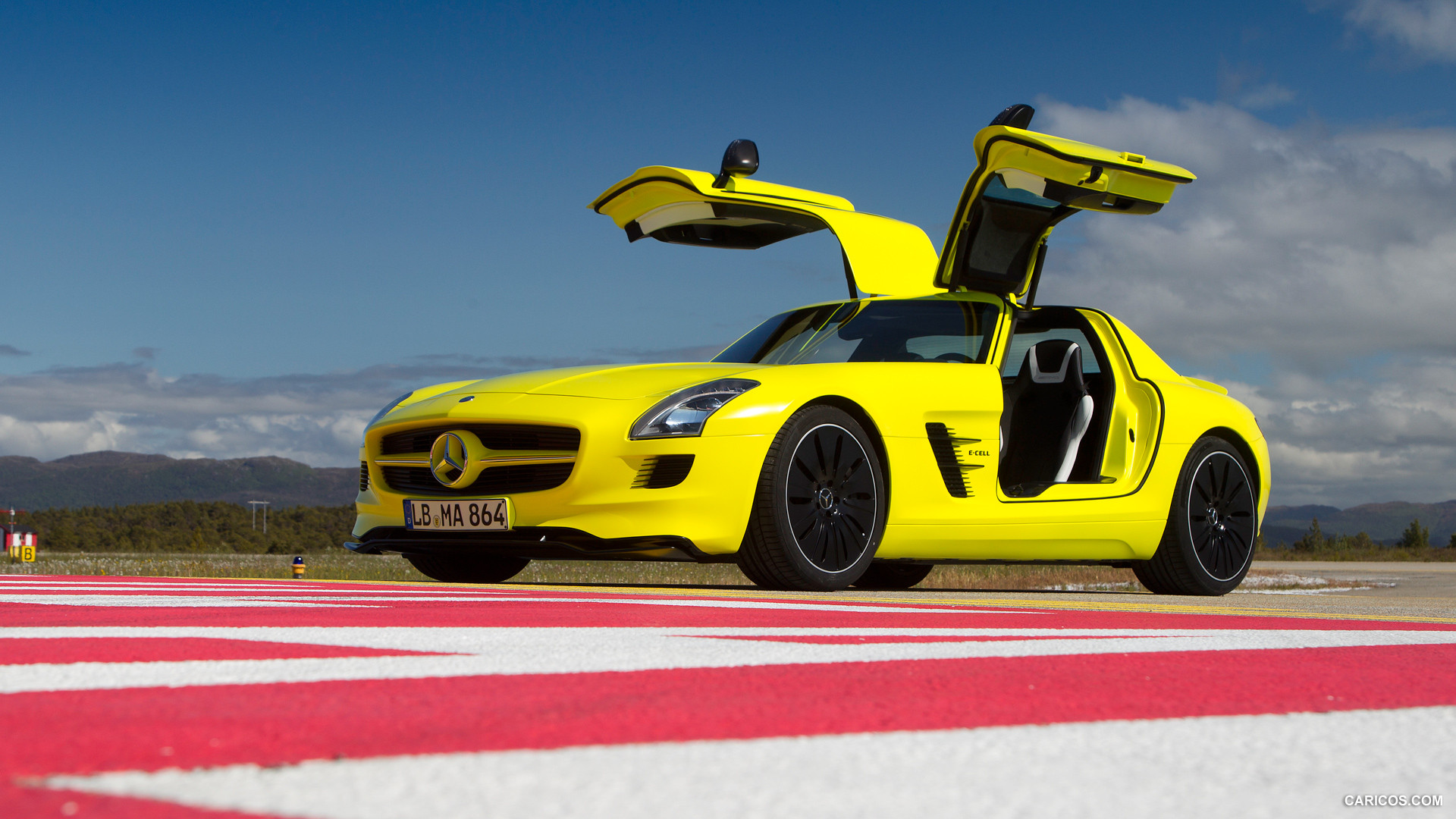 Mercedes-Benz SLS AMG E-CELL Concept  - Front, #20 of 60