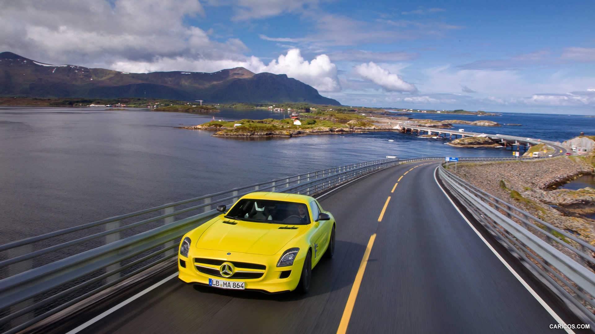Mercedes-Benz SLS AMG E-CELL Concept  - Front, #24 of 60