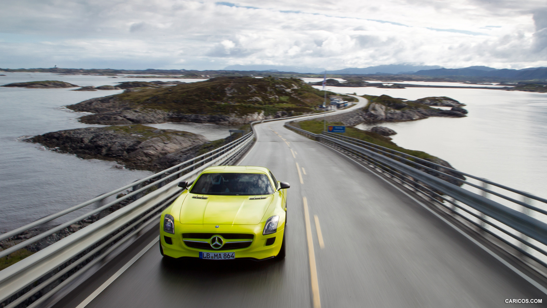 Mercedes-Benz SLS AMG E-CELL Concept  - Front, #25 of 60