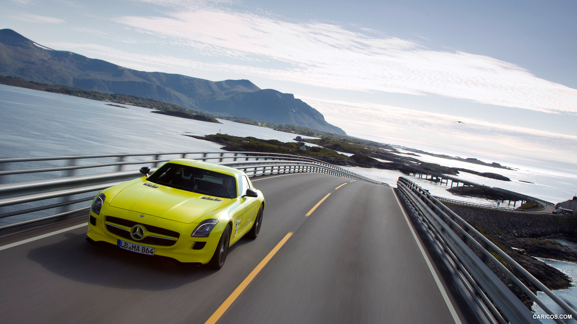 Mercedes-Benz SLS AMG E-CELL Concept  - Front, #31 of 60