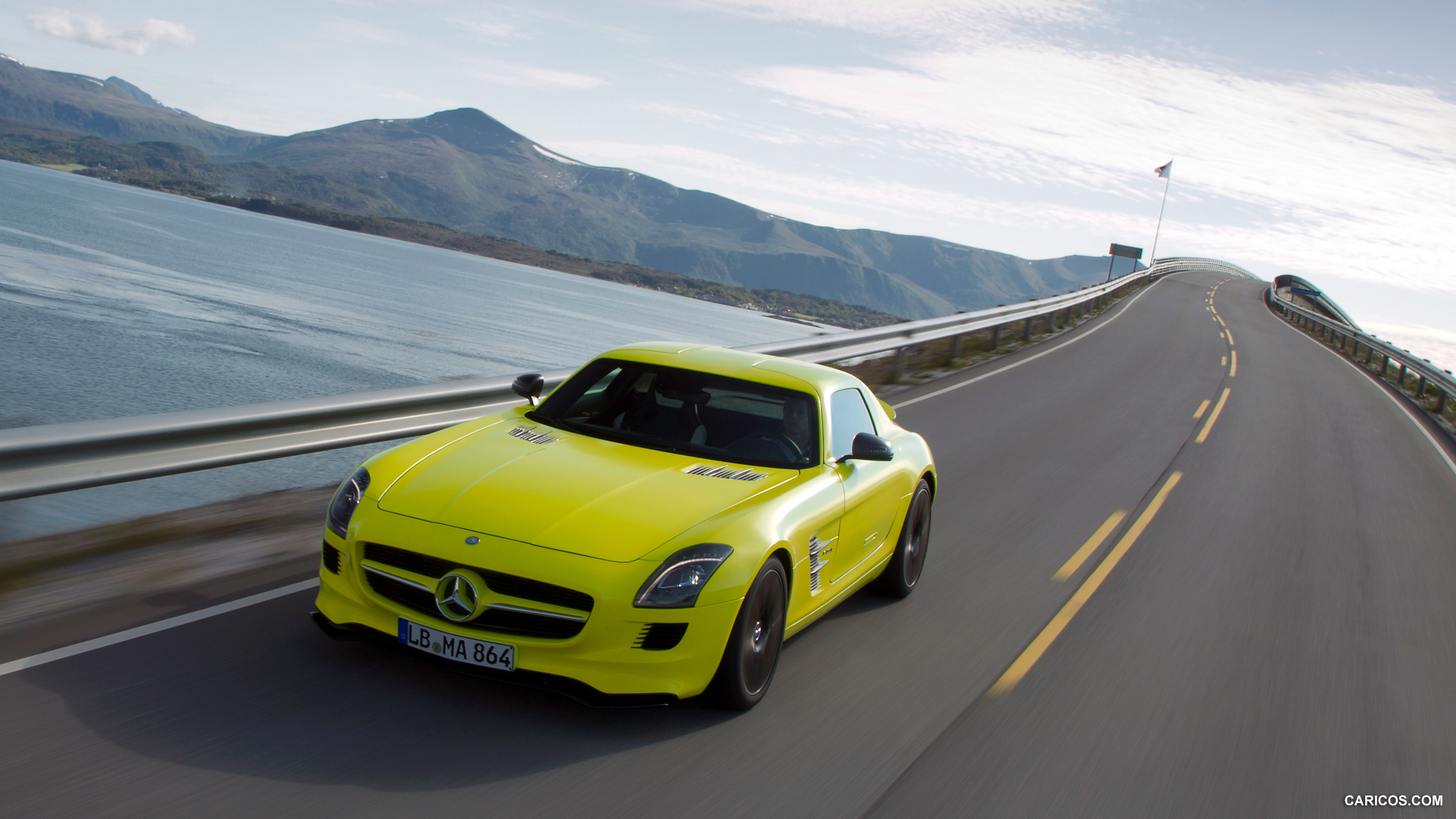 Mercedes-Benz SLS AMG E-CELL Concept  - Front, #32 of 60