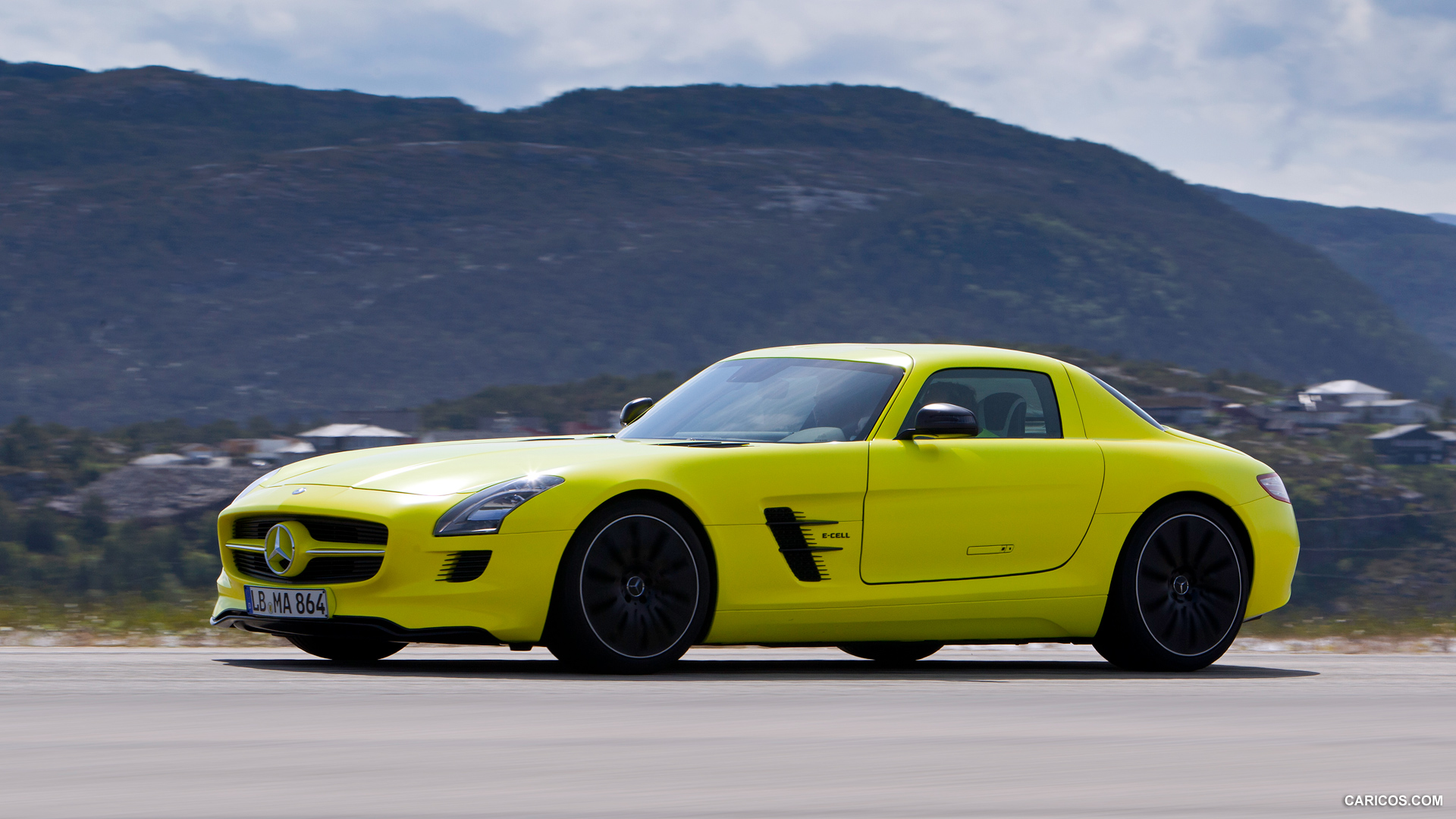 Mercedes-Benz SLS AMG E-CELL Concept  - Front, #36 of 60
