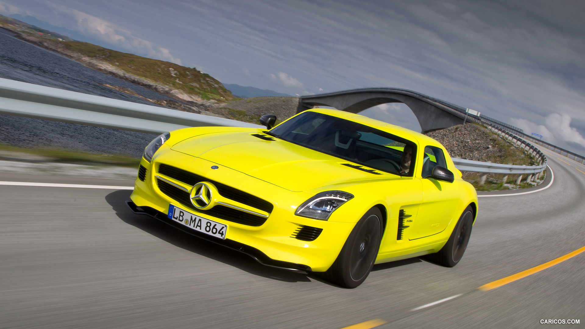 Mercedes-Benz SLS AMG E-CELL Concept  - Front, #40 of 60