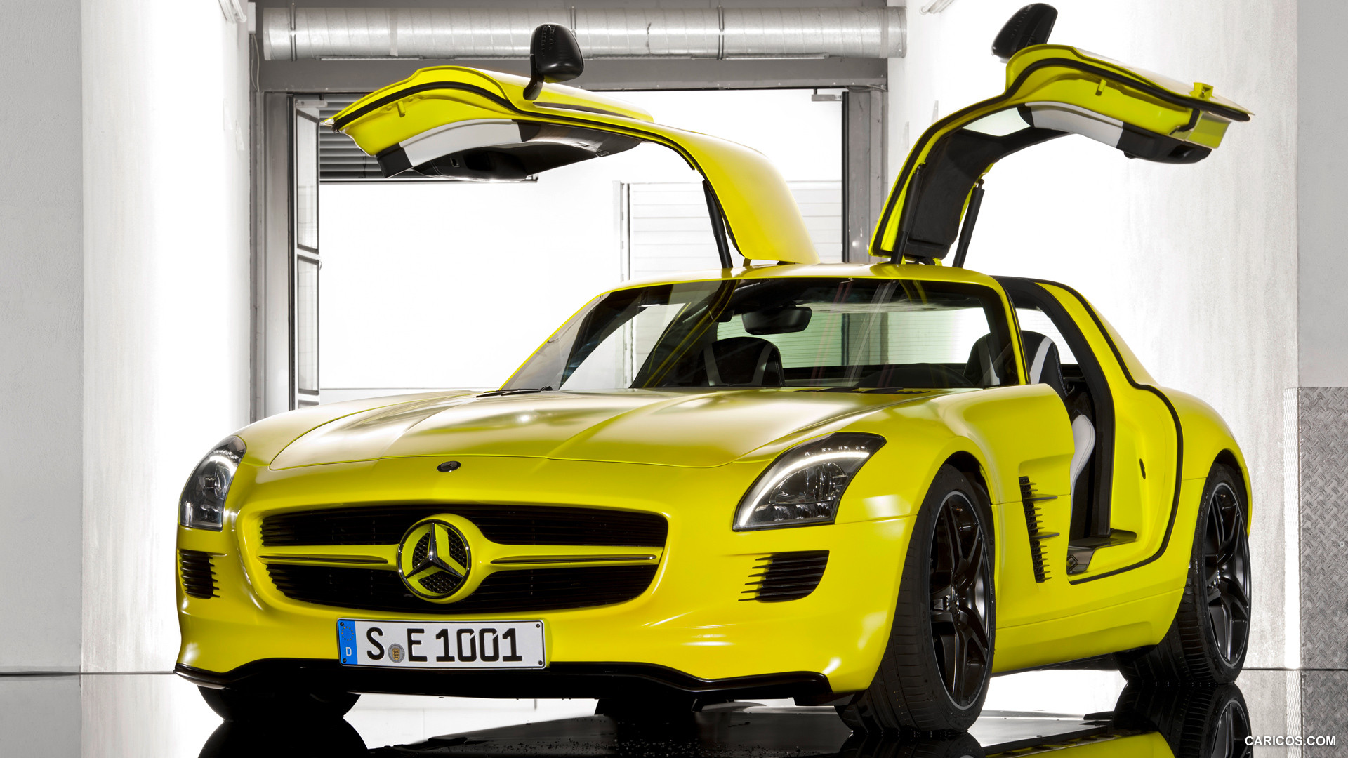 Mercedes-Benz SLS AMG E-CELL Concept  - Front, #42 of 60