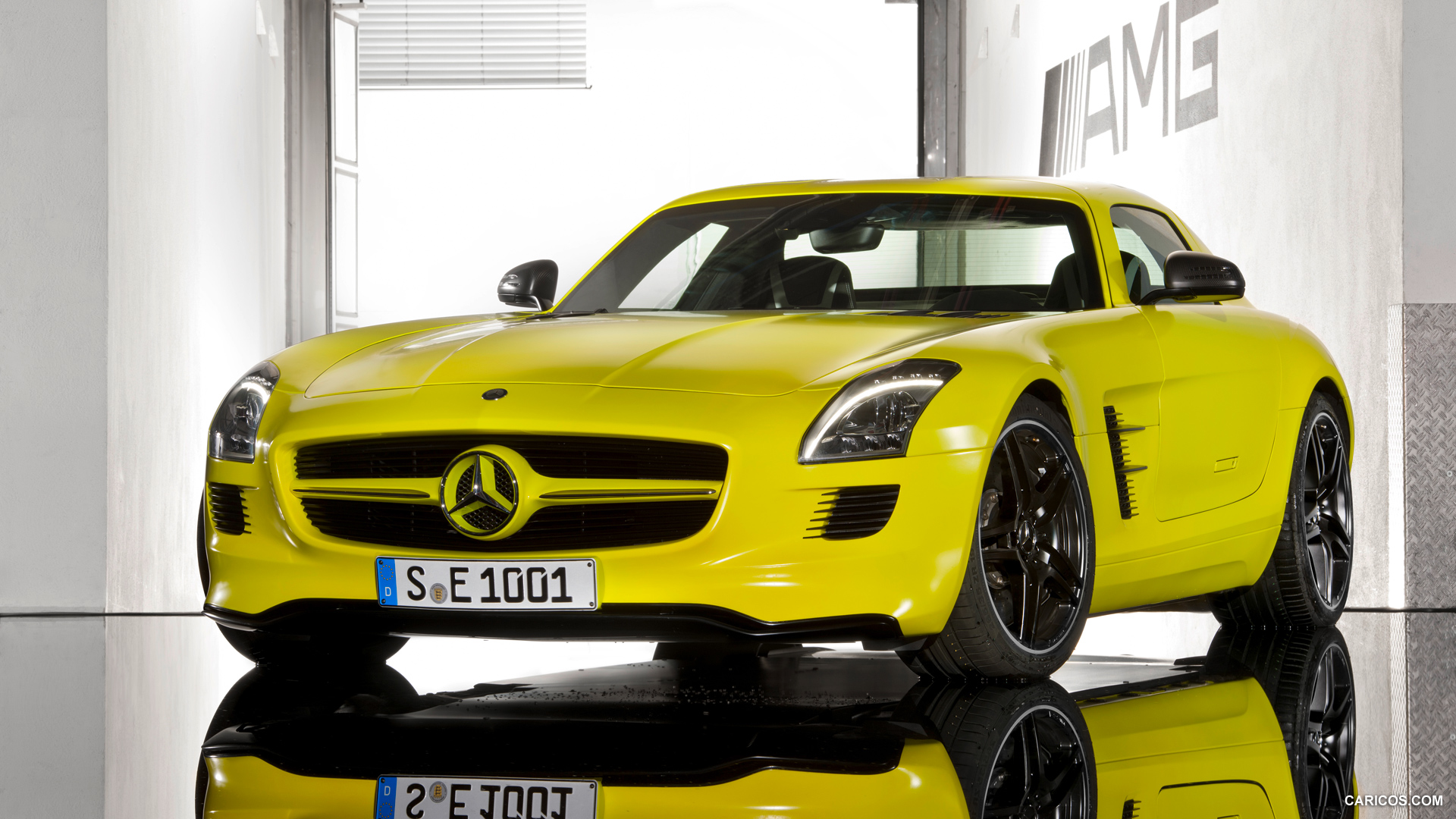 Mercedes-Benz SLS AMG E-CELL Concept  - Front, #43 of 60