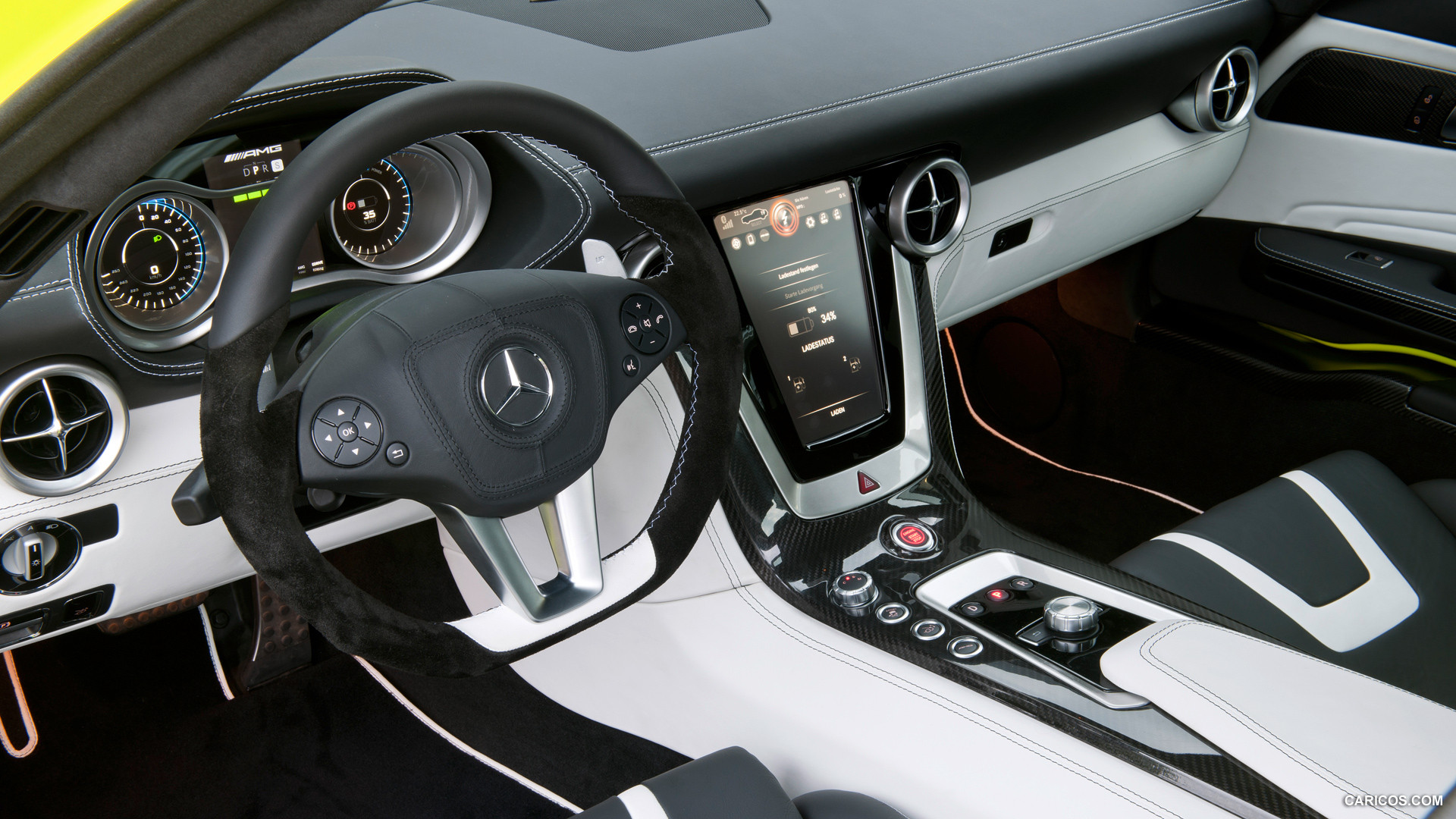 Mercedes-Benz SLS AMG E-CELL Concept  - Interior, #52 of 60