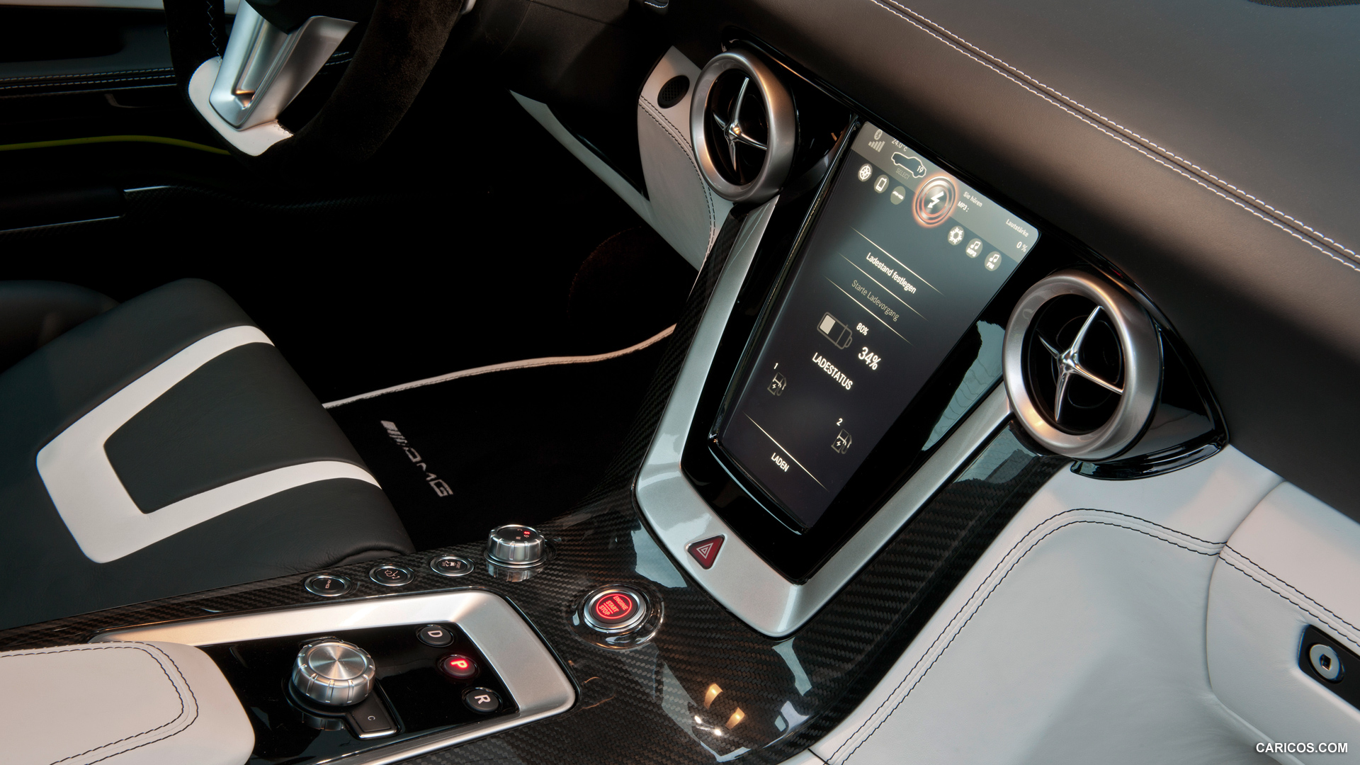 Mercedes-Benz SLS AMG E-CELL Concept  - Interior, #54 of 60