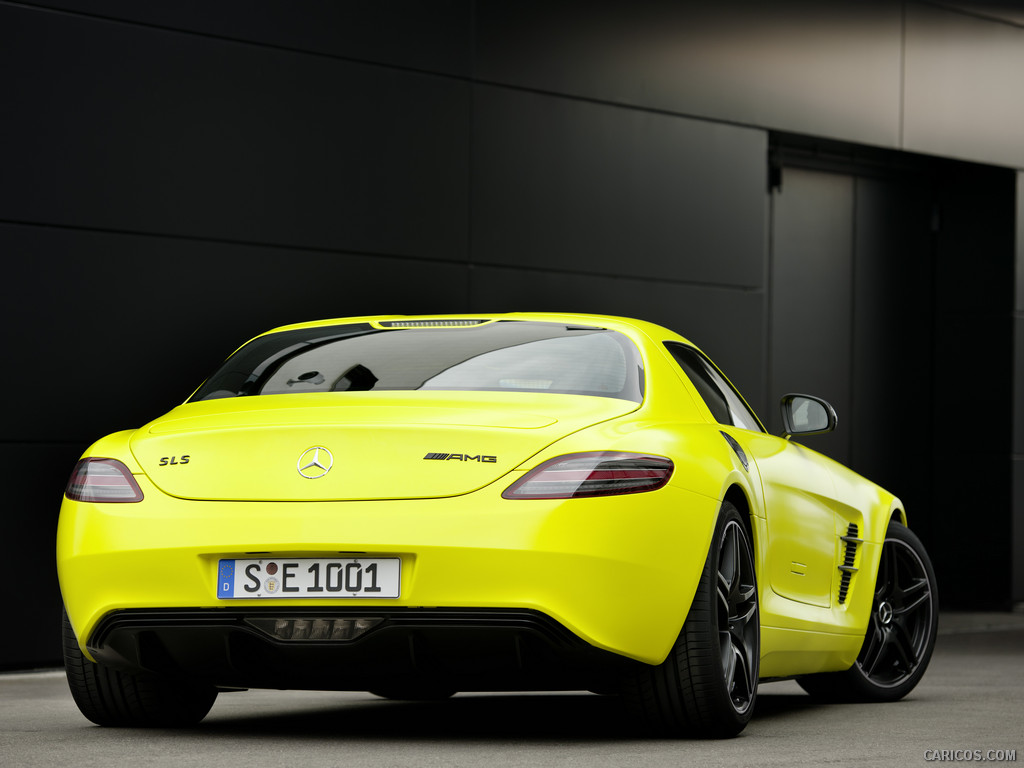 Mercedes-Benz SLS AMG E-CELL Concept  - Rear