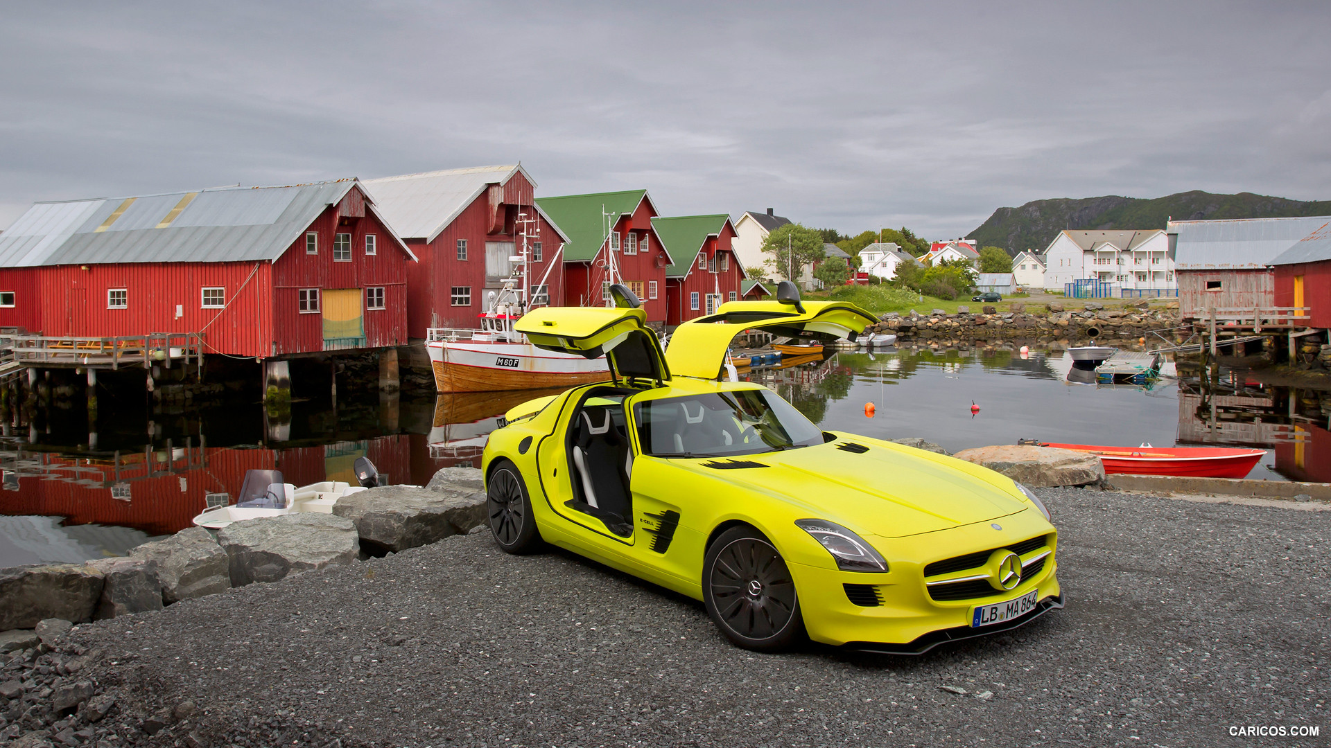 Mercedes-Benz SLS AMG E-CELL Concept  - Side, #2 of 60