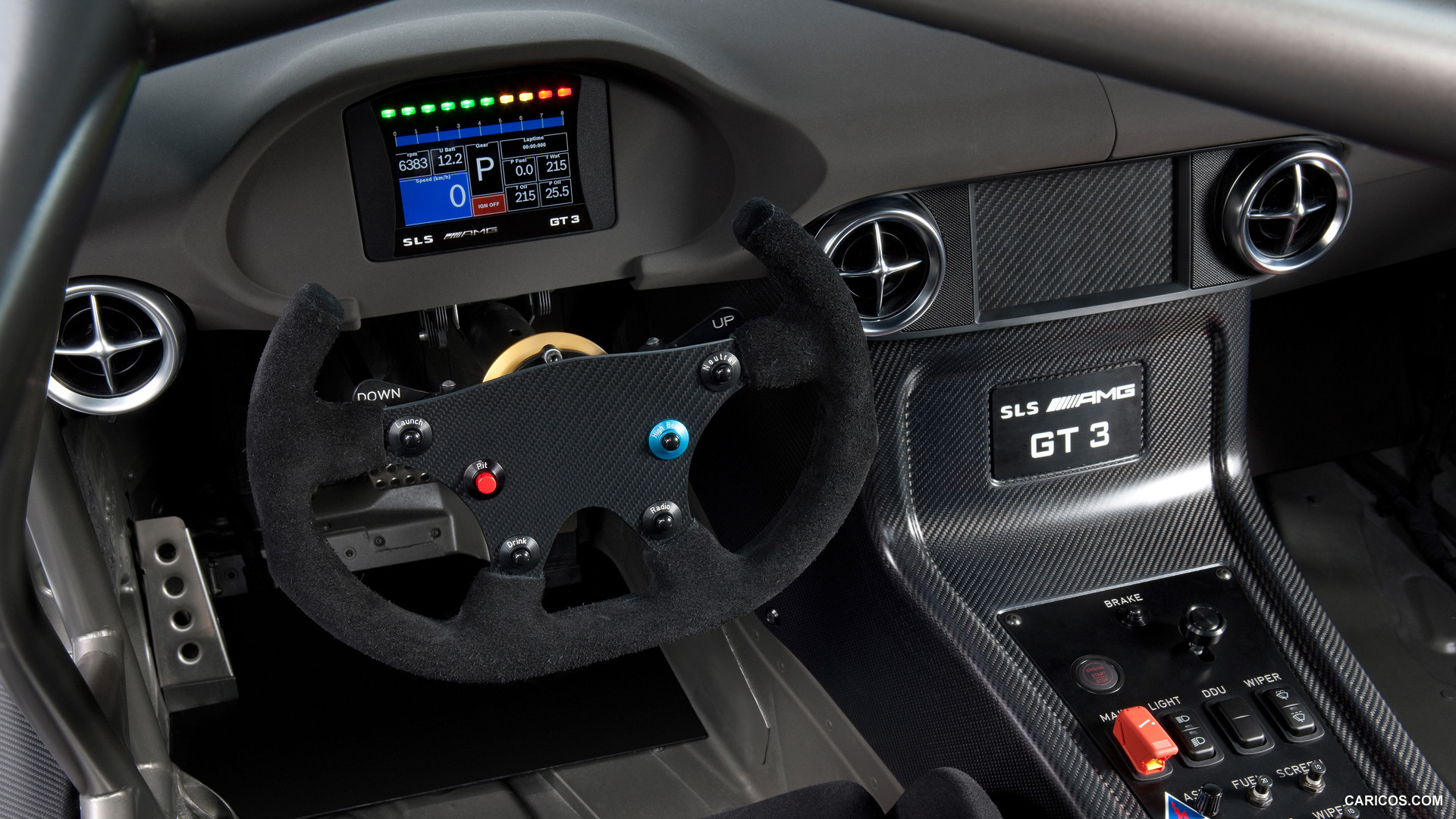 Mercedes-Benz SLS AMG GT3  - Interior Steering Wheel View Photo, #10 of 30