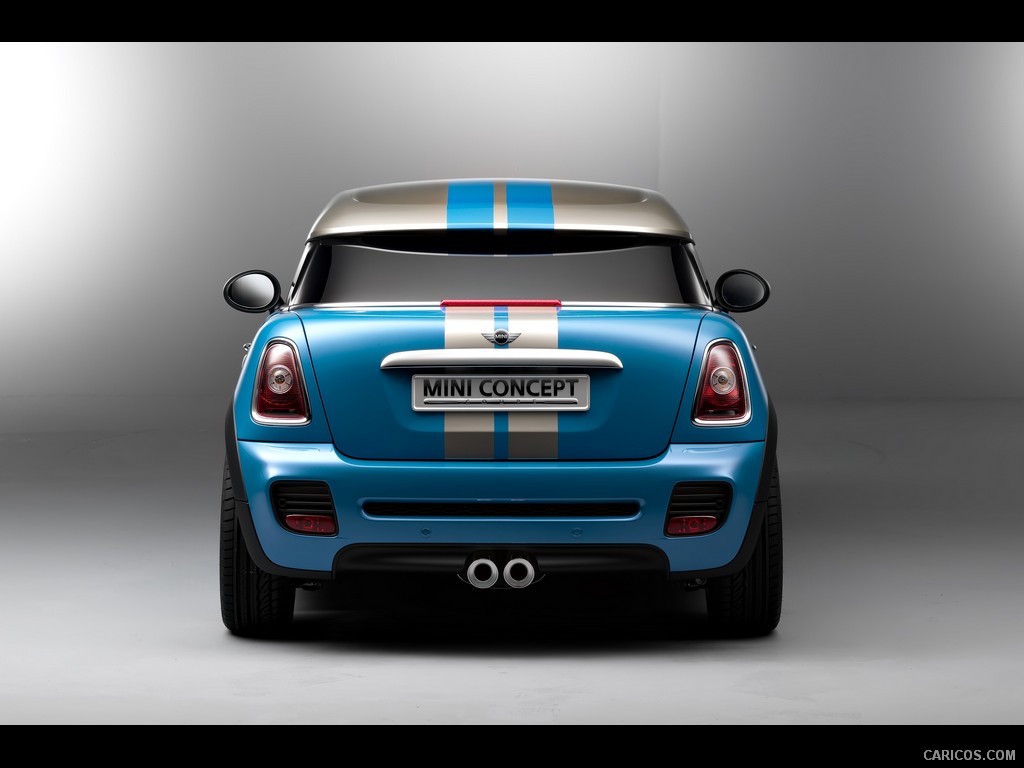 Mini Coupe Concept (2009)  - Rear Angle 