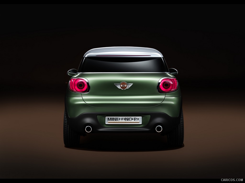 Mini Paceman Concept  - Rear Angle 