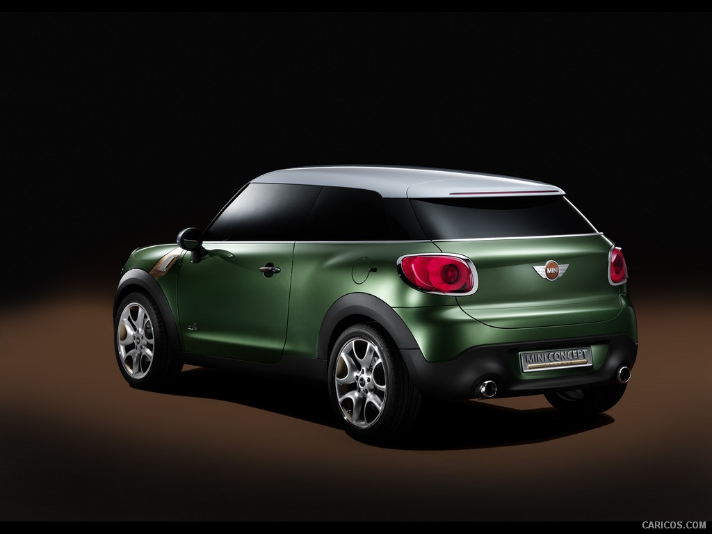 Mini Paceman Concept  - Rear Left Quarter 