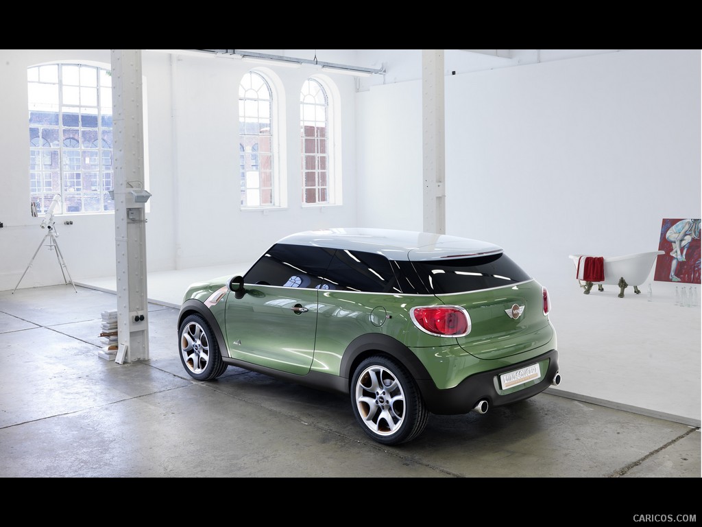 Mini Paceman Concept  - Rear Left Quarter 