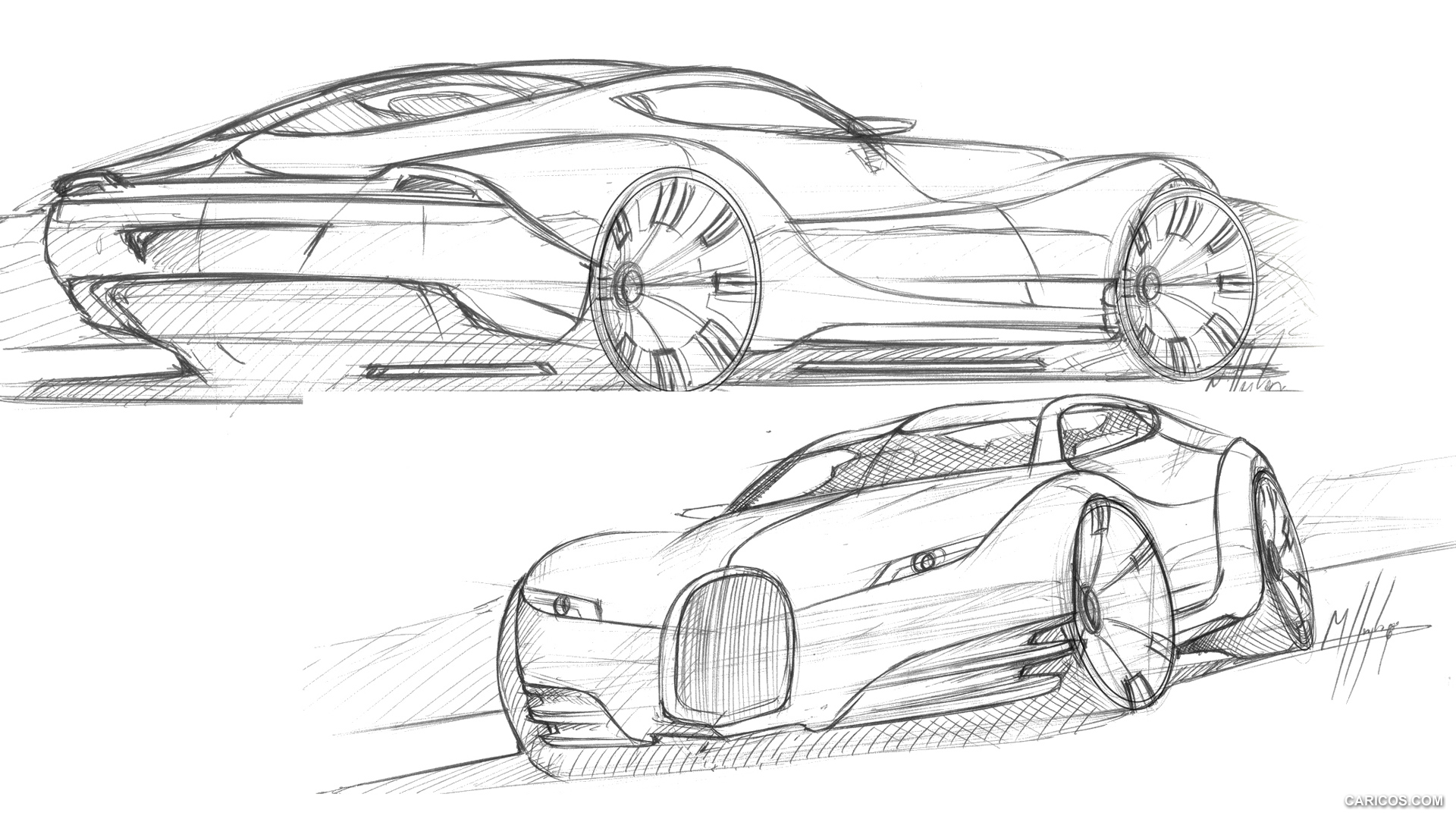 Morgan EvaGT Concept  - Design Sketch, #17 of 18