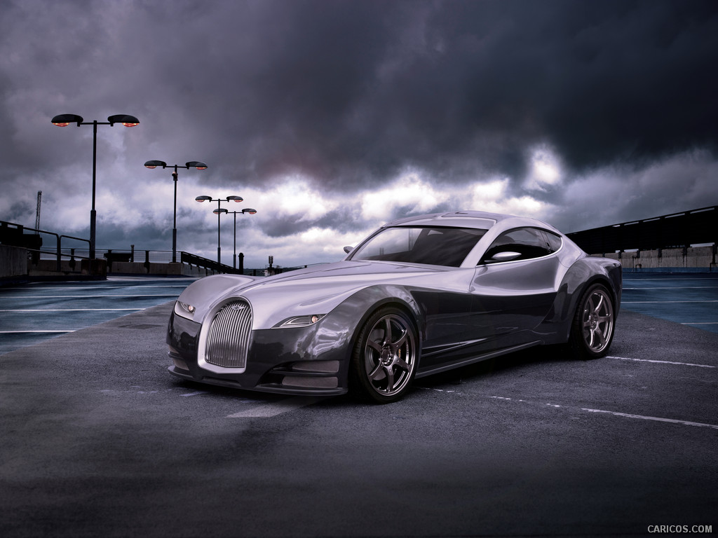 Morgan EvaGT Concept  - Front